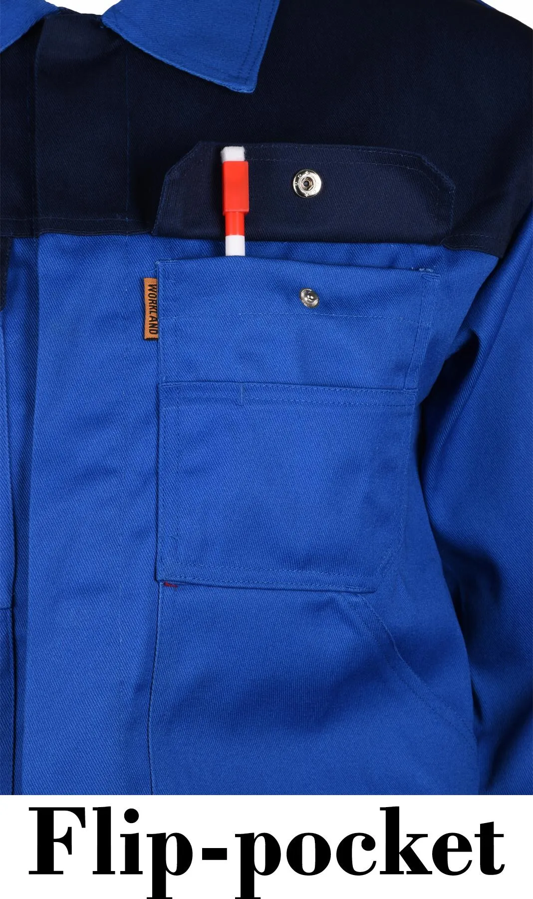 6 Pockets Polycotton Work Jacket