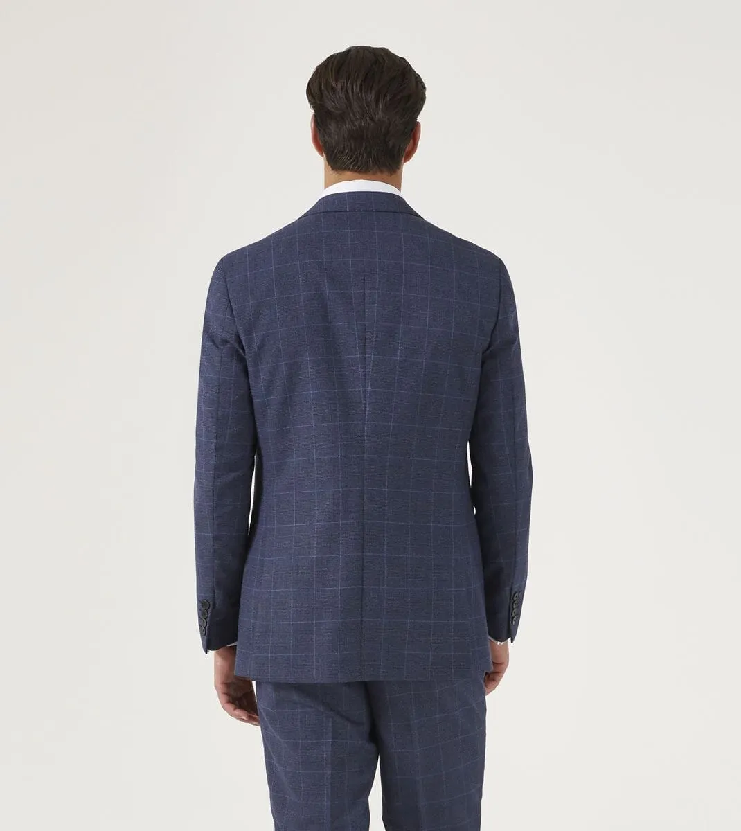 Anello Blue Prince Of Wales Check Jacket