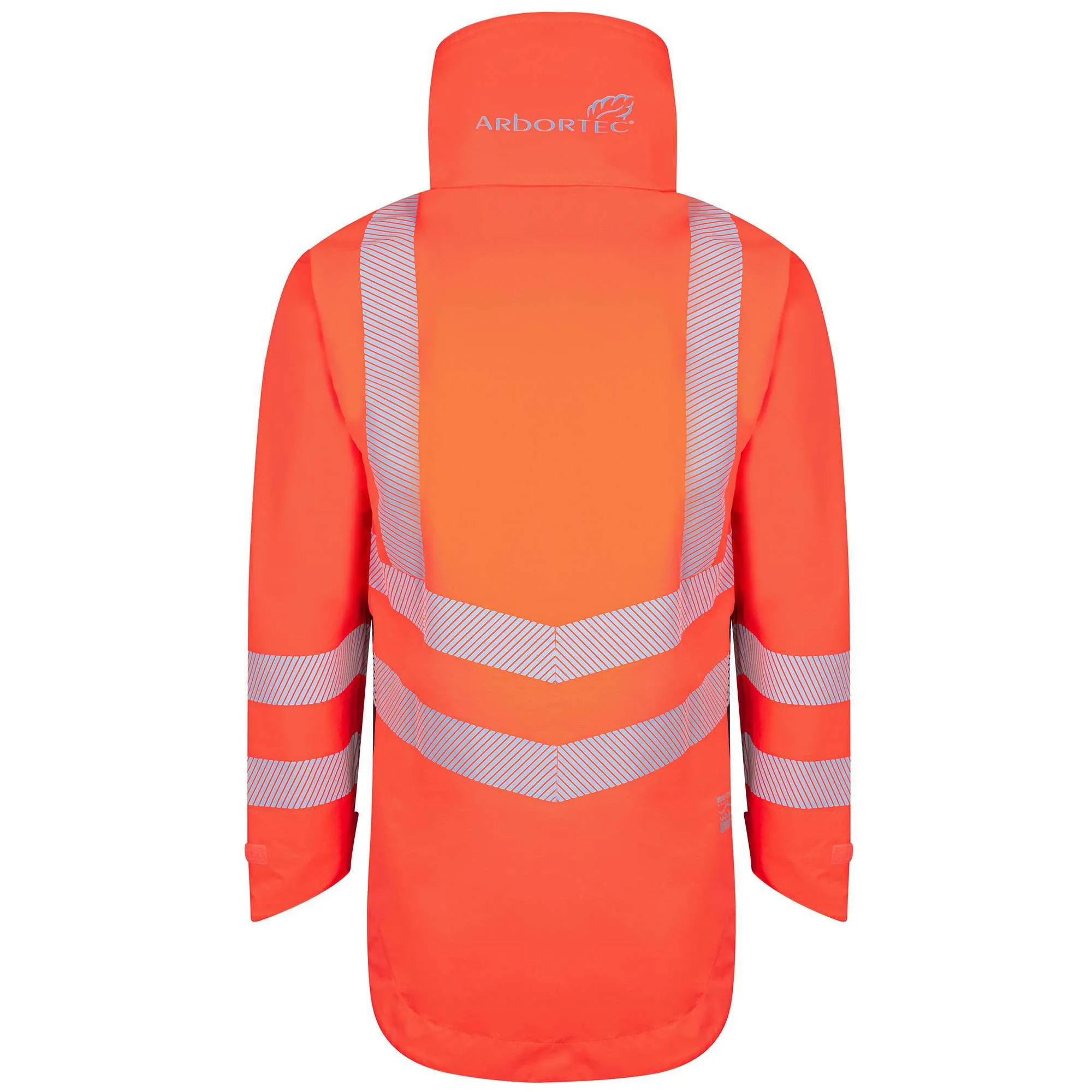 ATHV4400 Arbortec BreatheDry® Waterproof Rain Jacket - Hi-Viz Orange