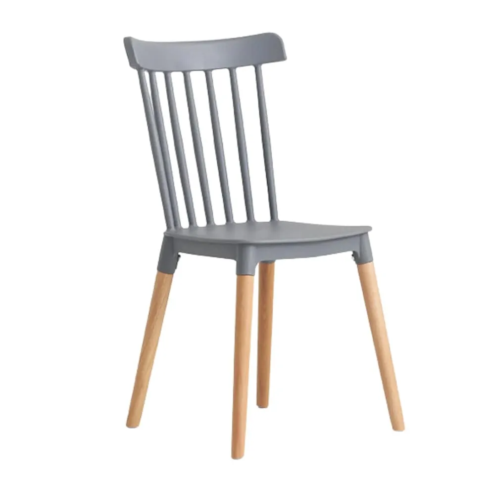 Avery Dining Chair - Polypropylene and Wood