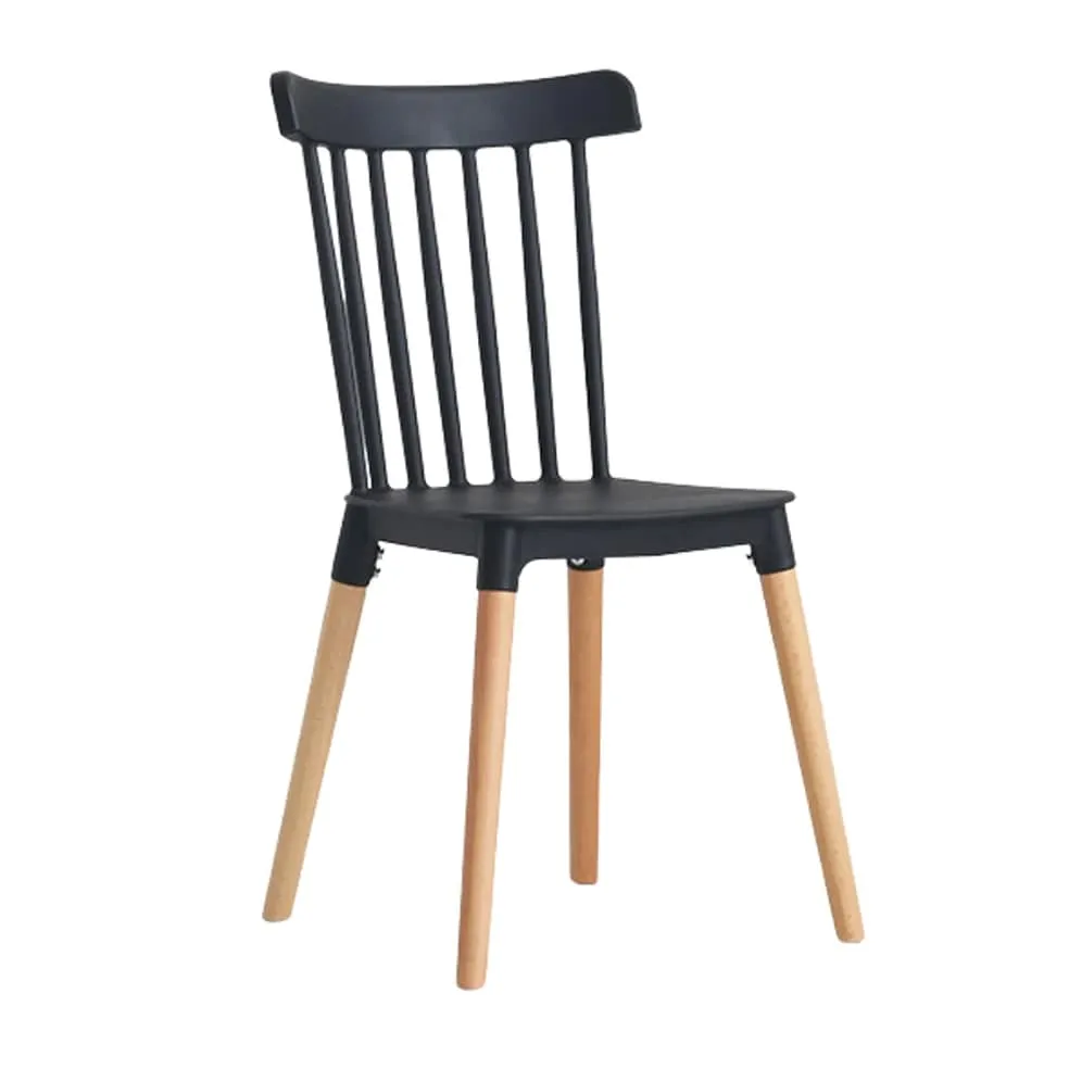 Avery Dining Chair - Polypropylene and Wood