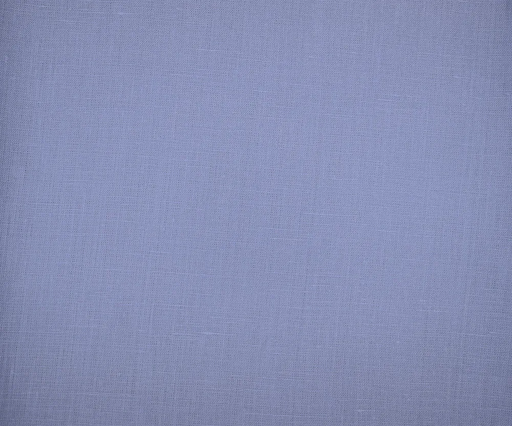 Blue Spence Bryson Solid Slub Irish Linen Woven Fabric