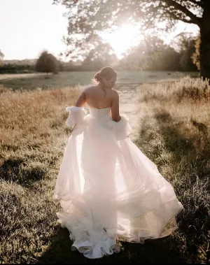 Bridal Tulle Overskirt