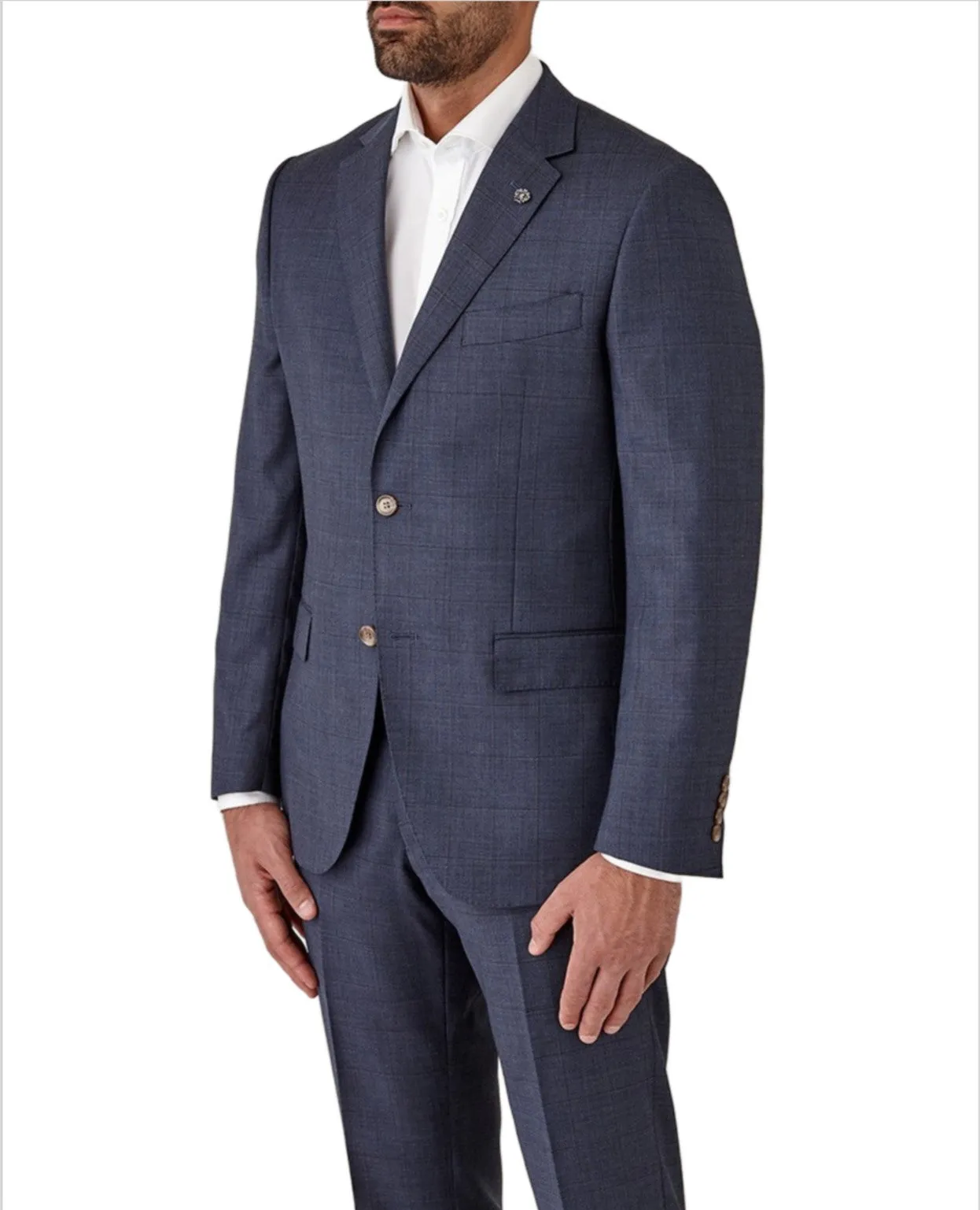 Cambridge Wool Suit FCP222 Denim Set