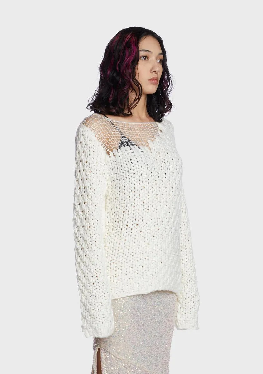 Chilly Realm Knit Sweater