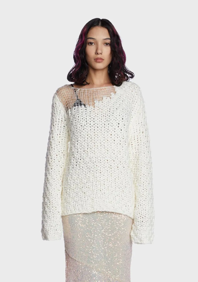 Chilly Realm Knit Sweater