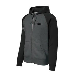 CIB Color Block Zip Up Hoodie