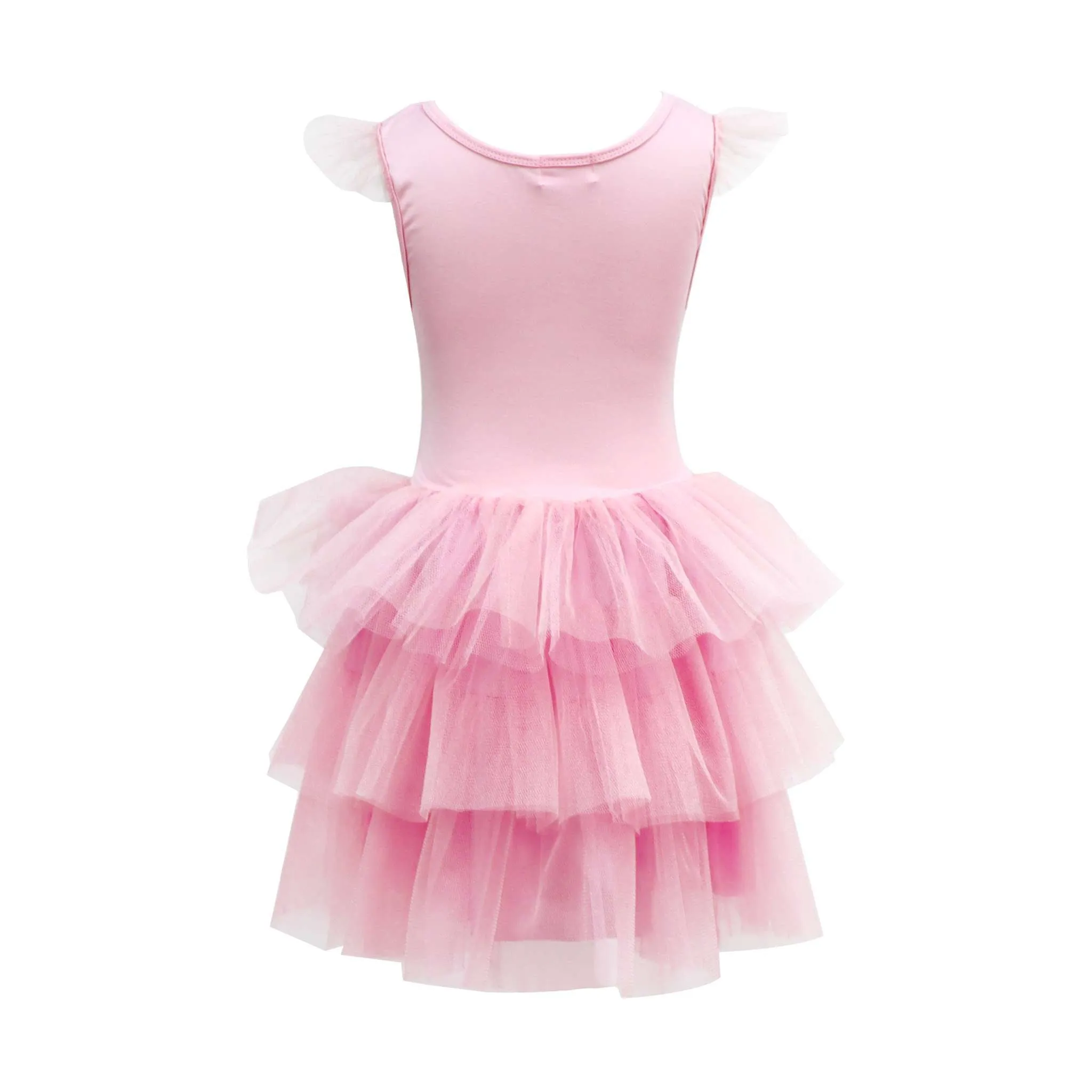 Claris Fashion Tulle Dress in Pink