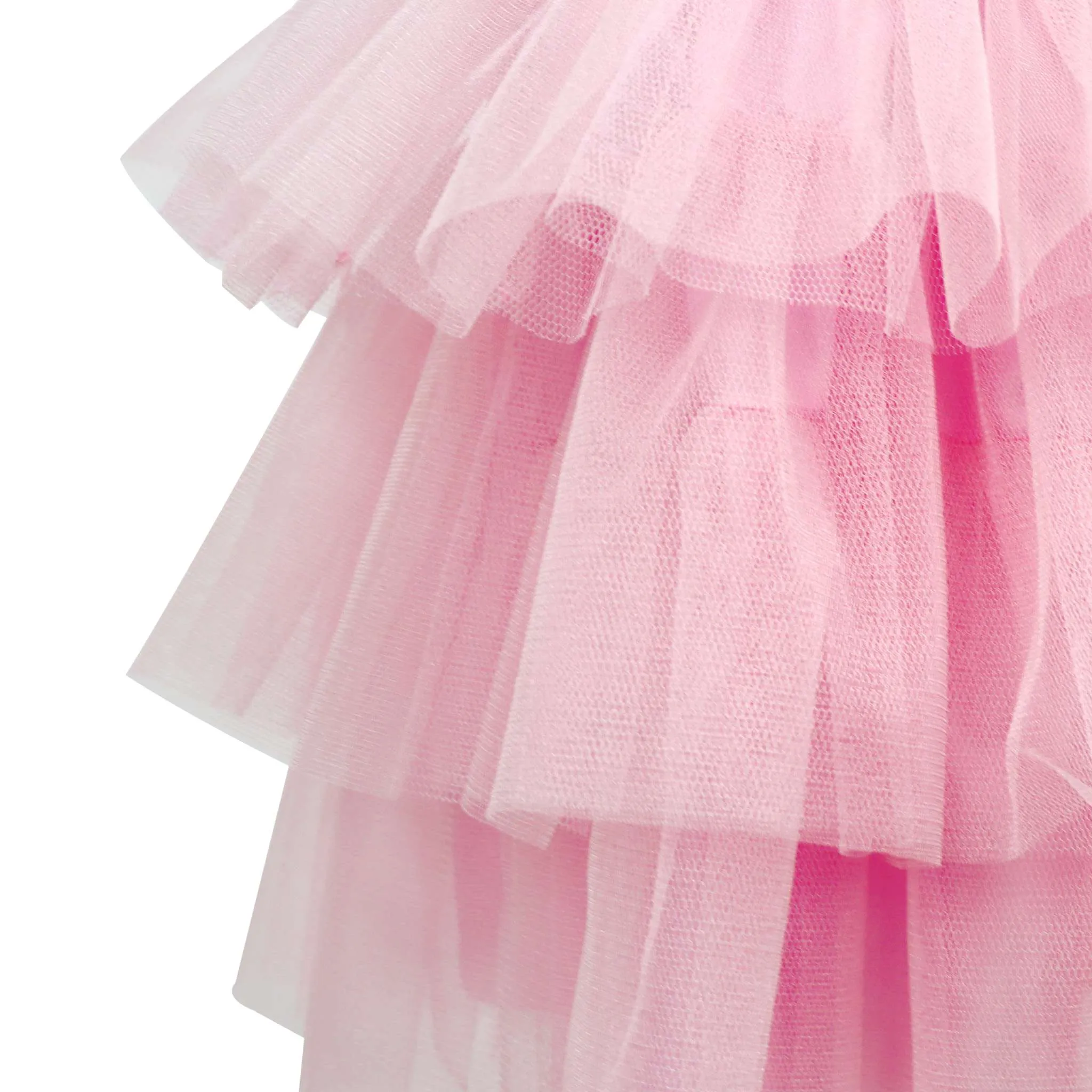 Claris Fashion Tulle Dress in Pink