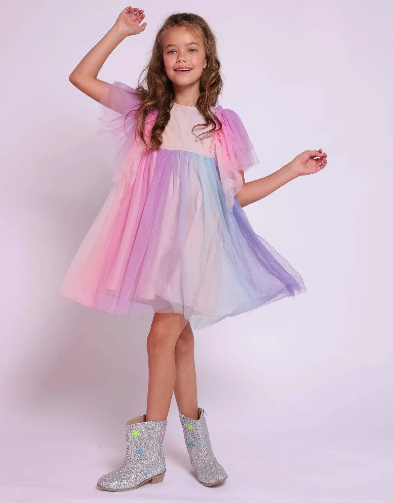 Cotton Candy Dream Tulle Dress