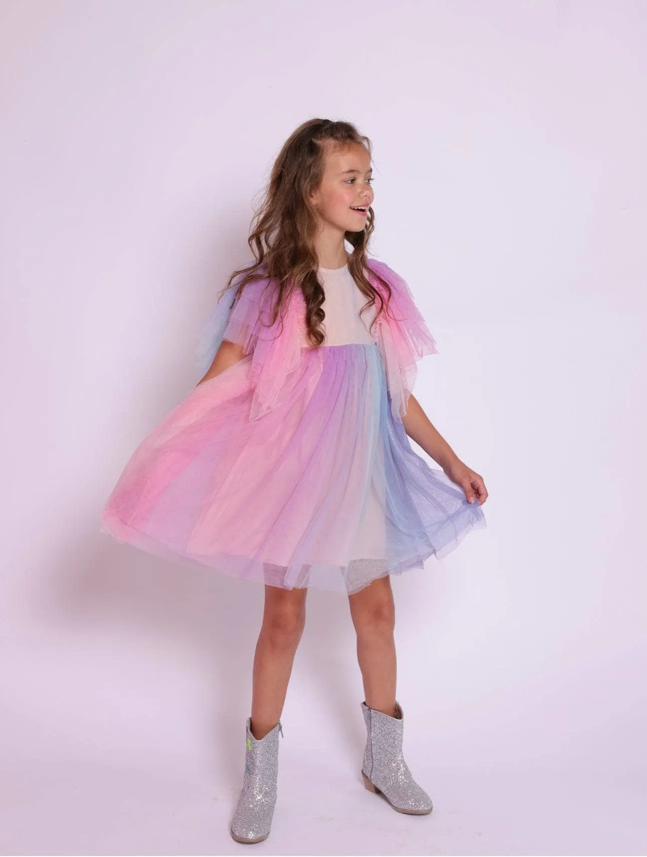 Cotton Candy Dream Tulle Dress