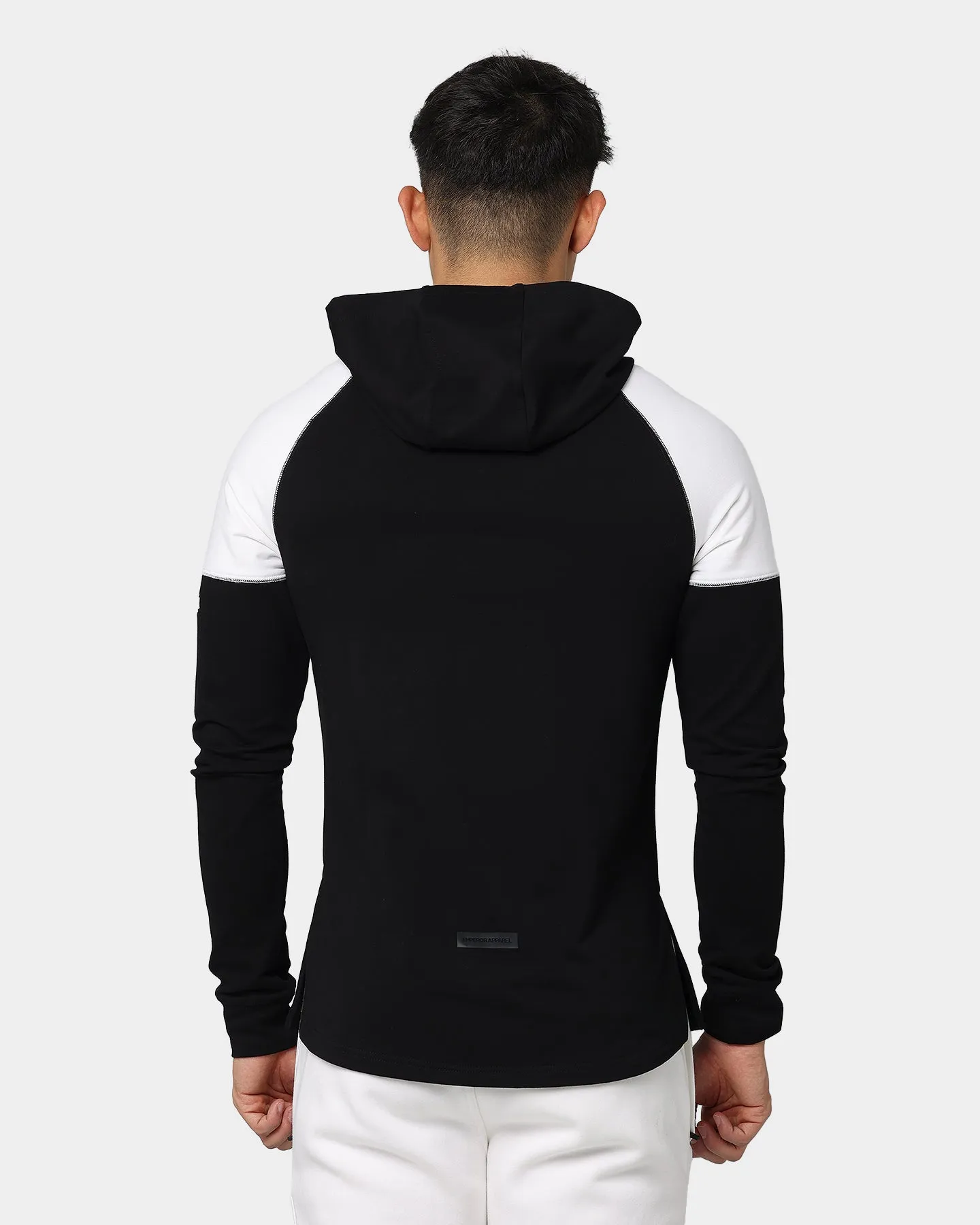 Emperor Apparel Athletic Hoodie Black/Off White