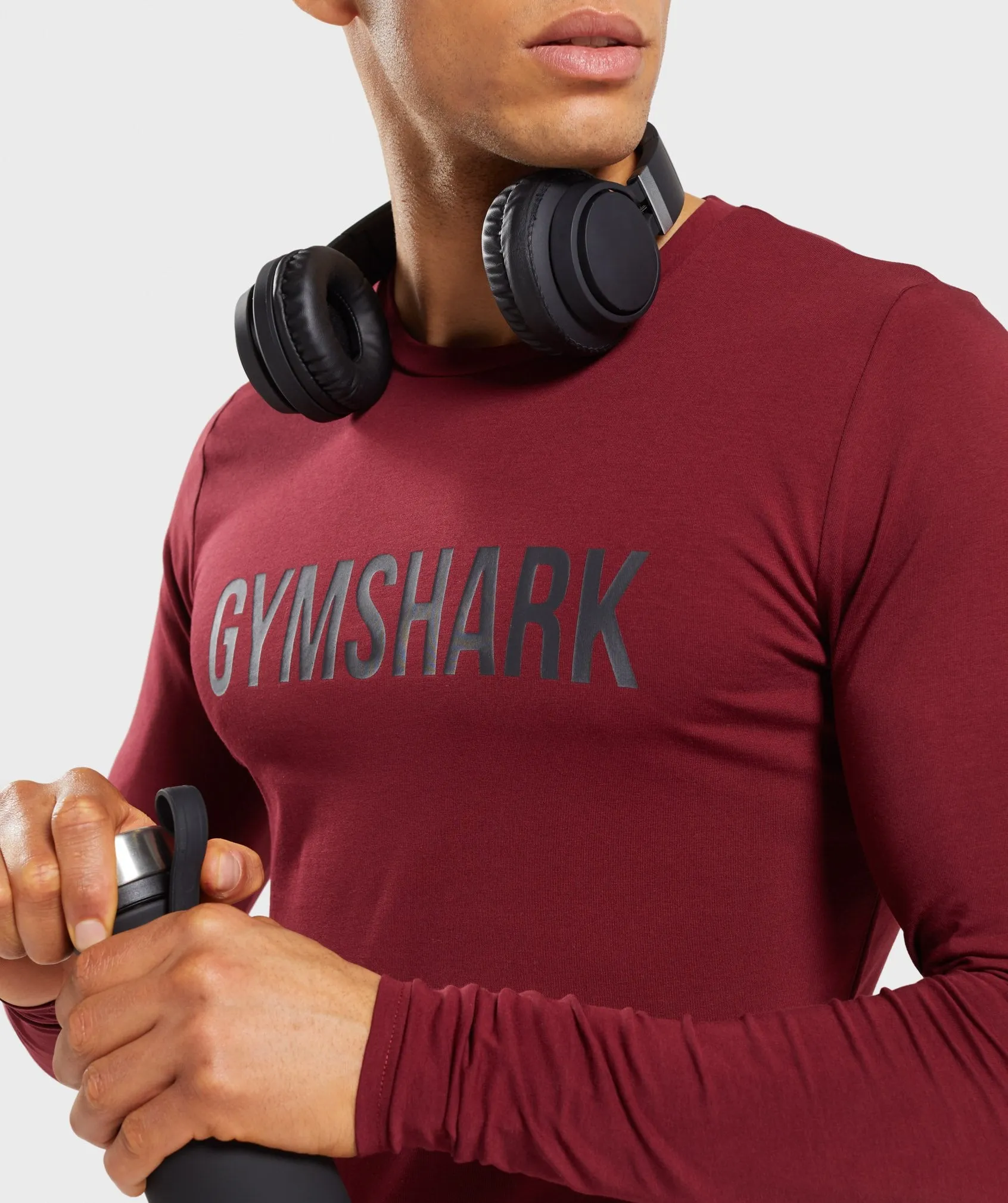 Gymshark Base Long Sleeve T-shirt - Claret