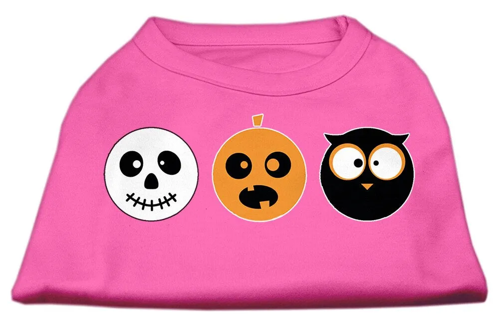 Halloween Pet Dog & Cat Shirt Screen Printed, "The Spook Trio"