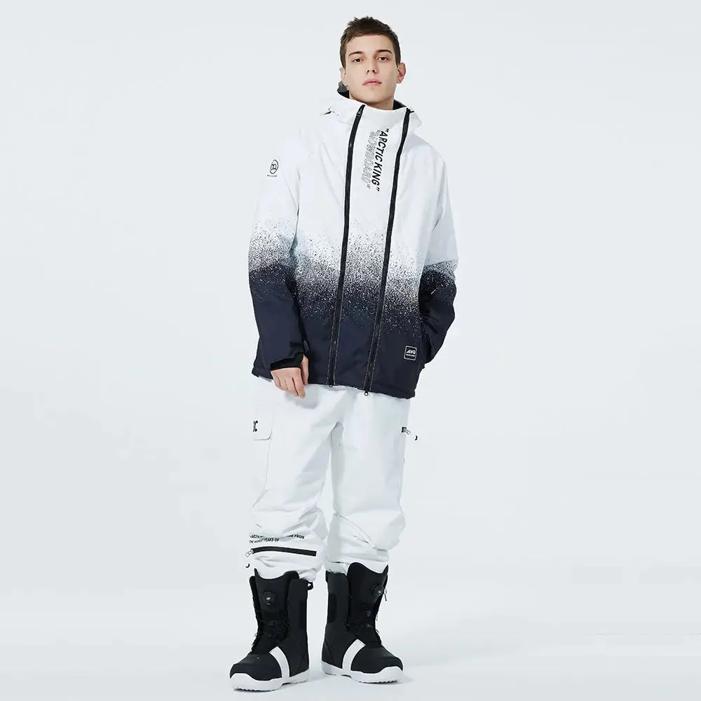 High Quality Men Snowboard Suits Cargo Jacket & Jogger Pants