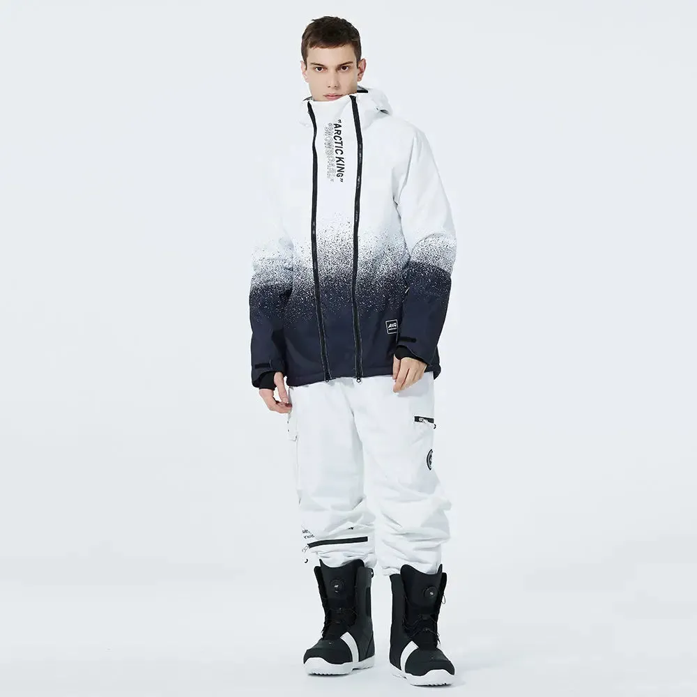 High Quality Men Snowboard Suits Cargo Jacket & Jogger Pants