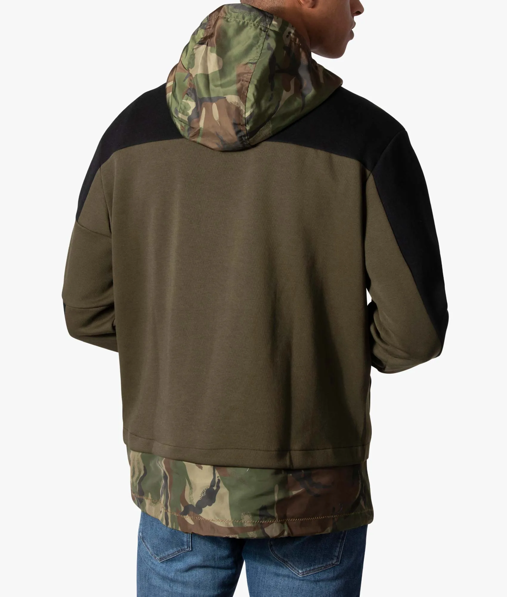 Hybrid Quarter-Zip Hoodie