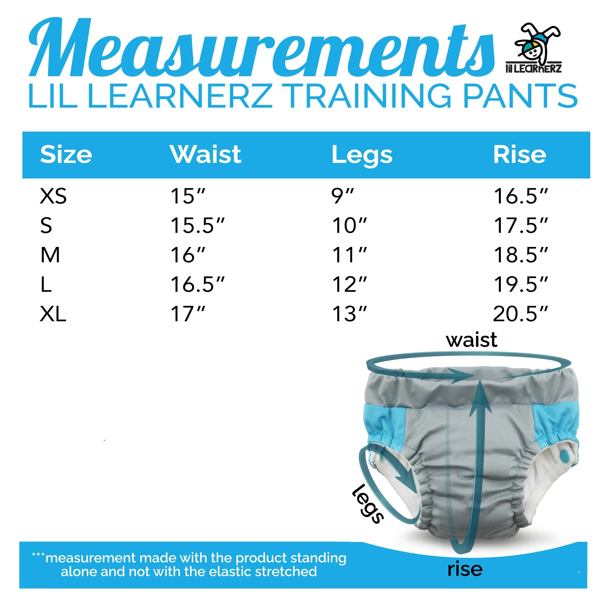 Lil Learnerz Training Pants (2pk) - Lava & Soar