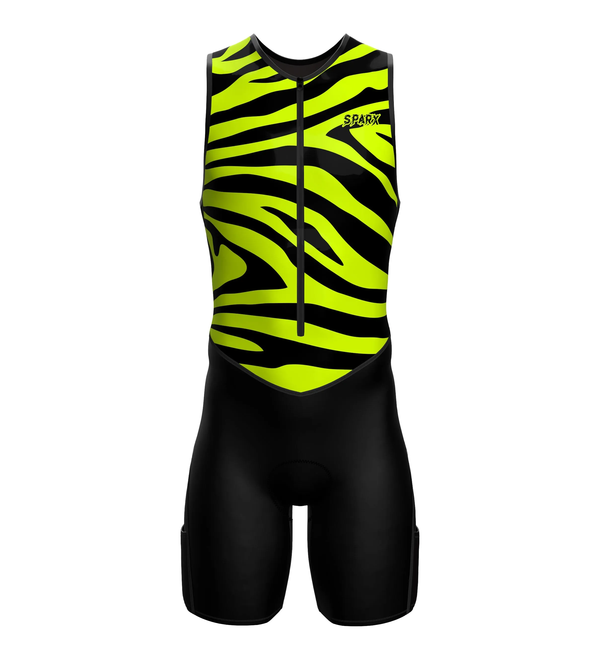 Men Us Flag Triathlon Suit