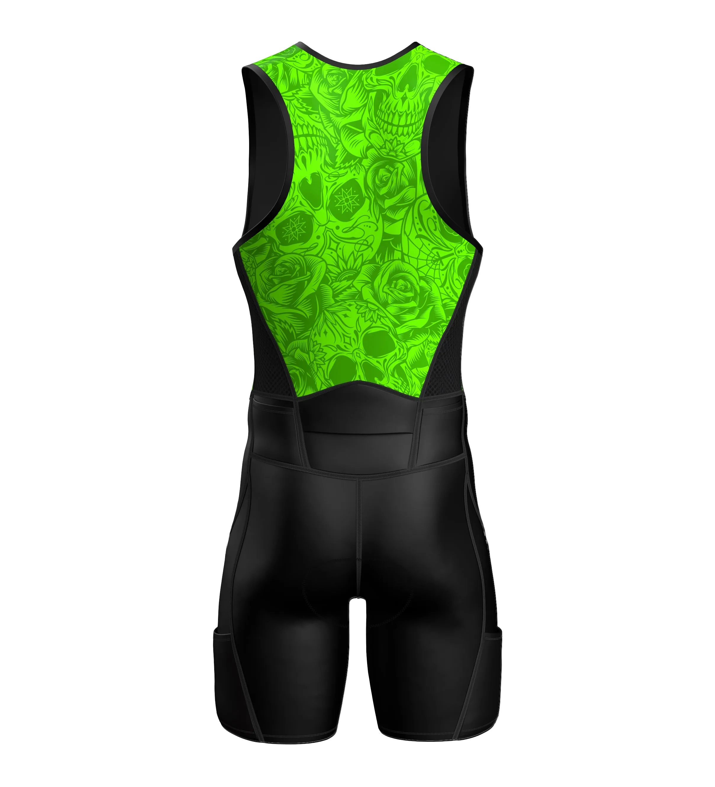 Men Us Flag Triathlon Suit