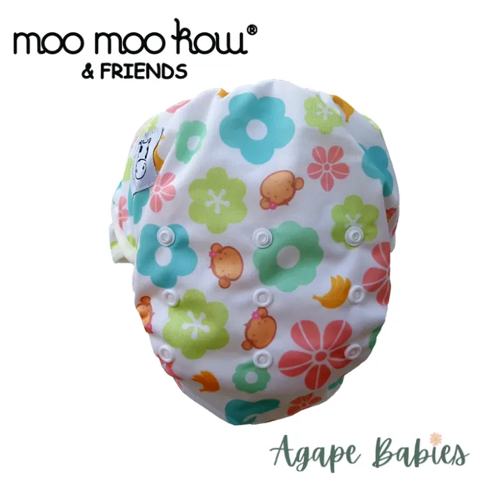 Moo Moo Kow Bamboo Training Pants - Mooky Flower