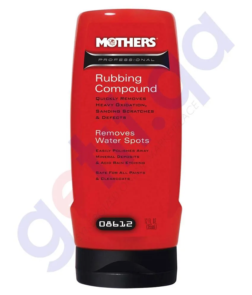 MOTHERS PROFESSIONAL RUBBING COMPOUND 12OZ