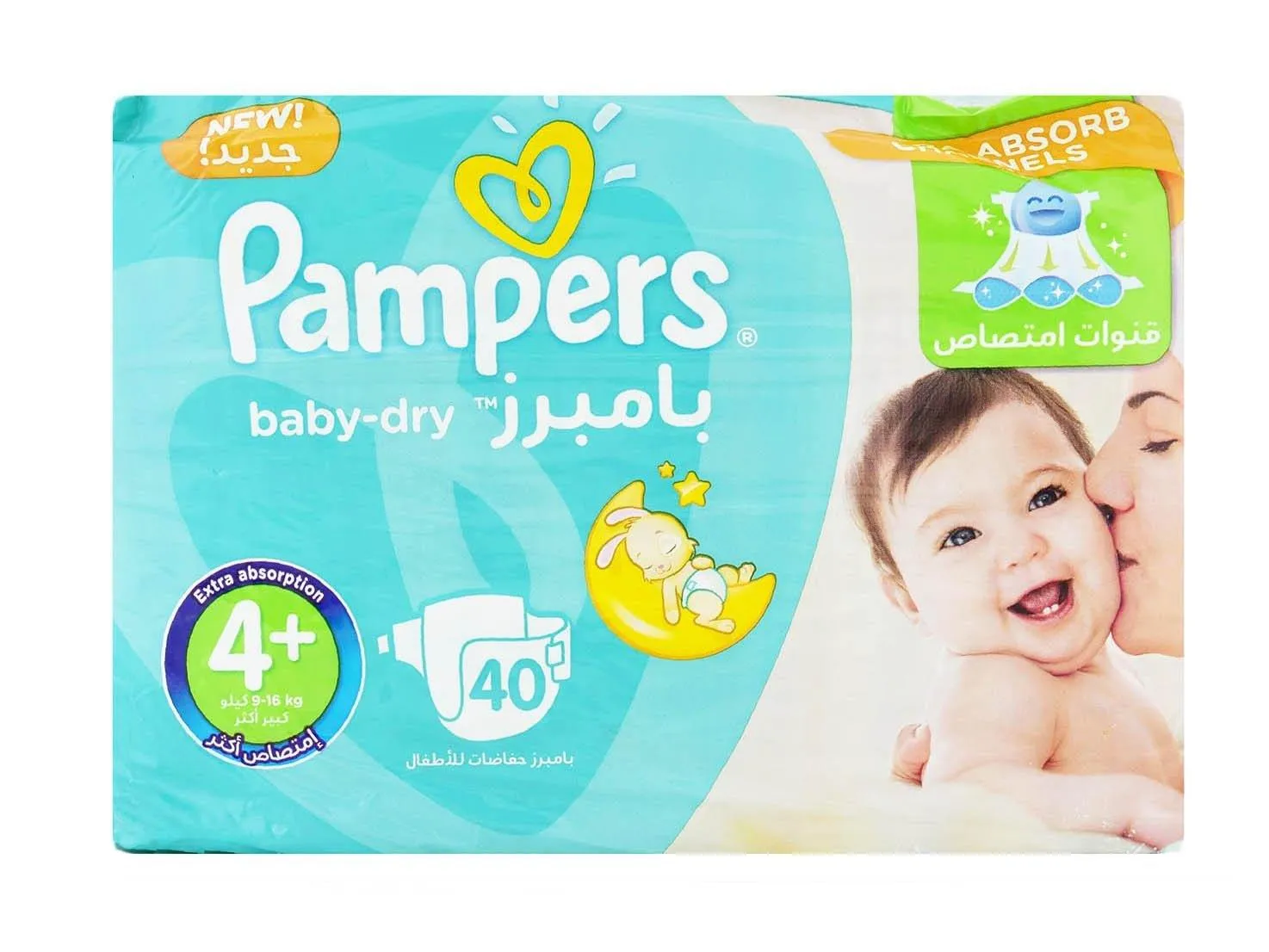 Pampers 4  (9-16Kg) 40 Diapers