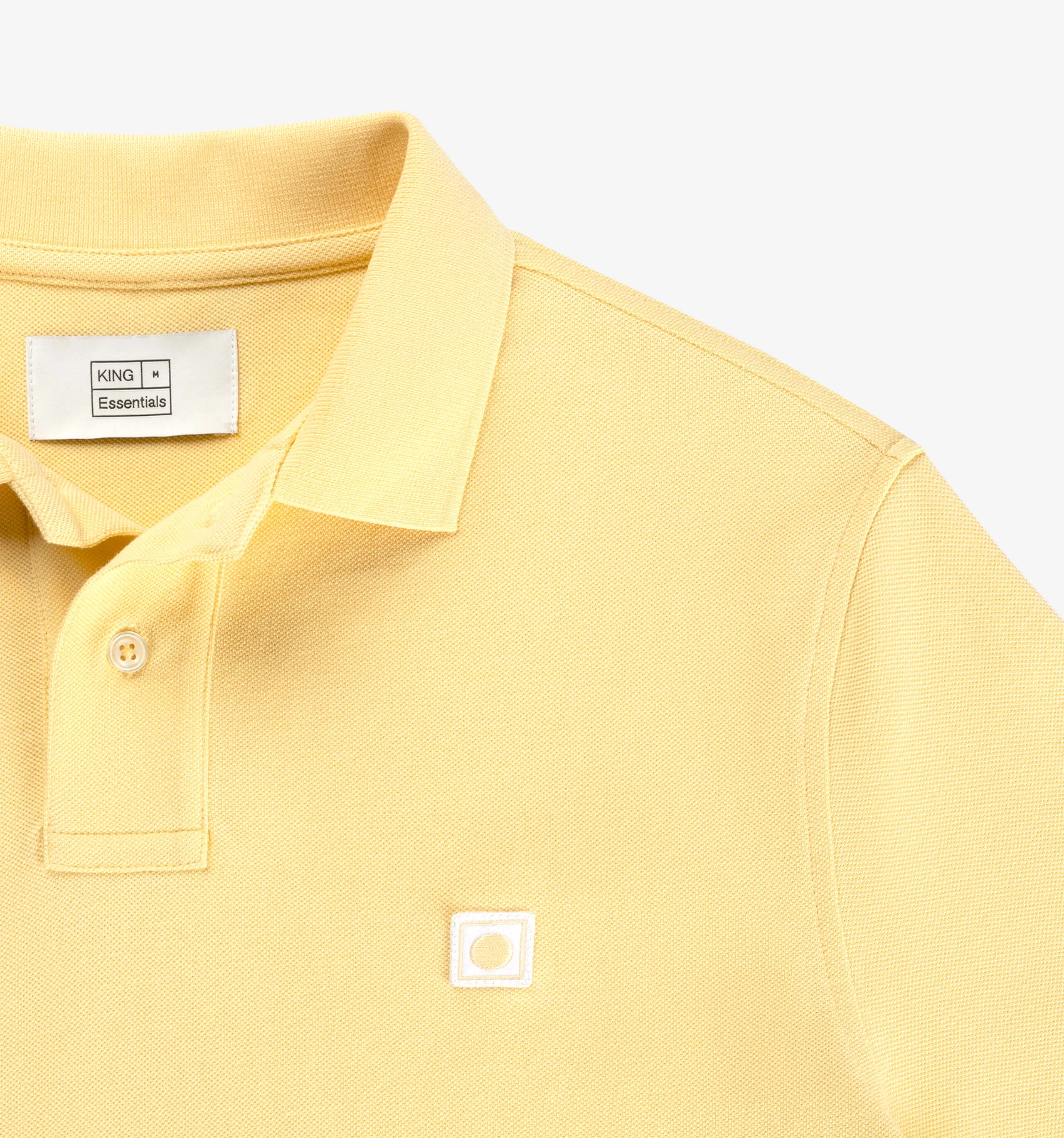 Pique Polo Yellow