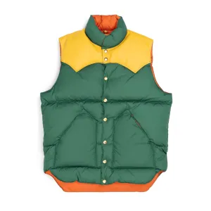 Rocky Mountain Featherbed For Clutch Cafe Down Vest Pine Green