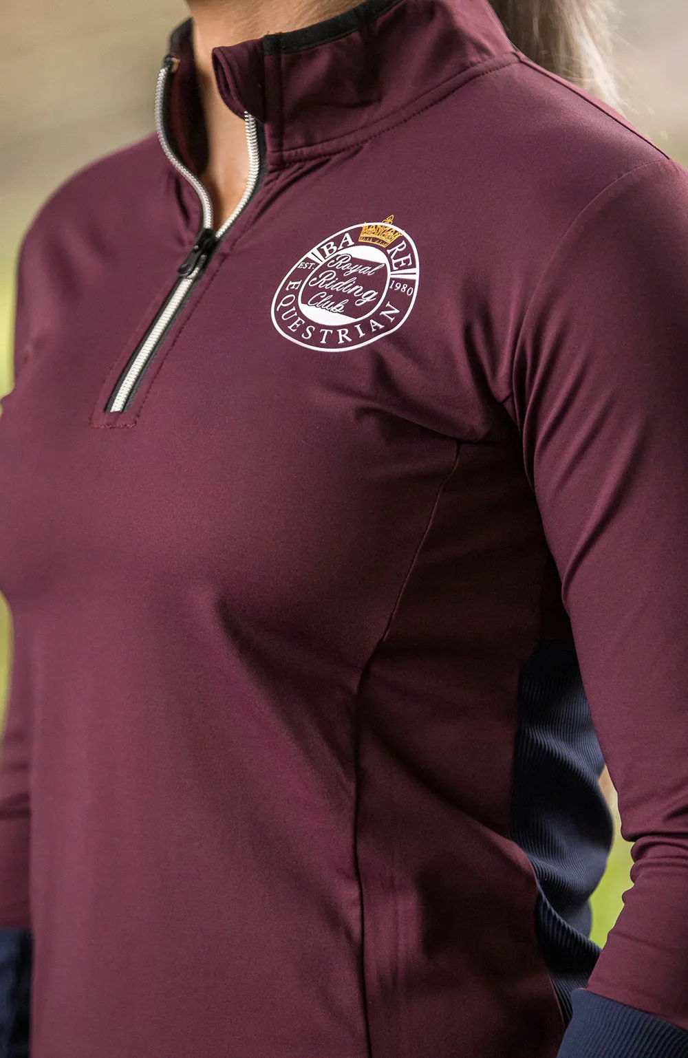 Royal Riding Club - Highgrove Baselayer - Merlot