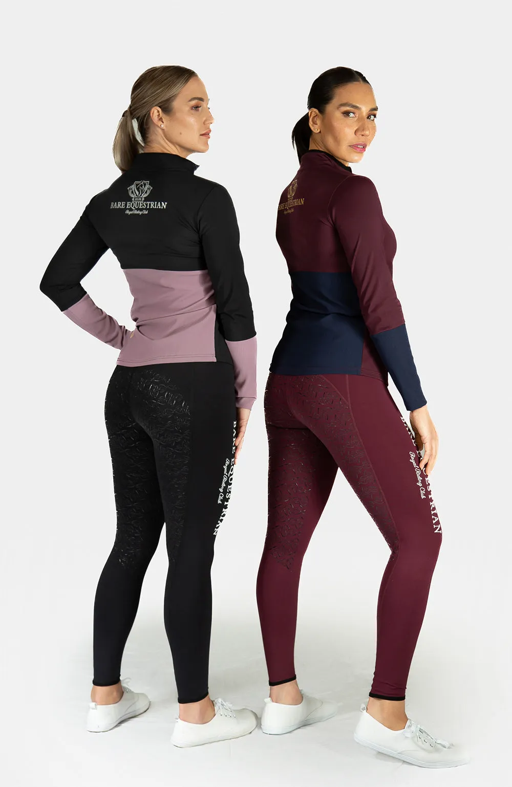 Royal Riding Club - Highgrove Baselayer - Merlot