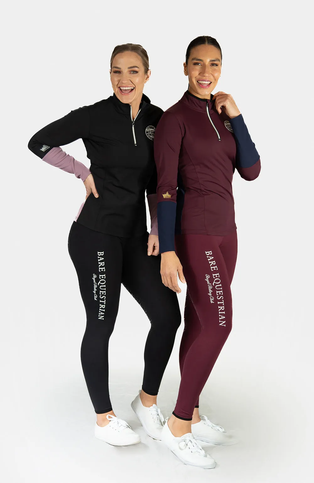 Royal Riding Club - Highgrove Baselayer - Merlot