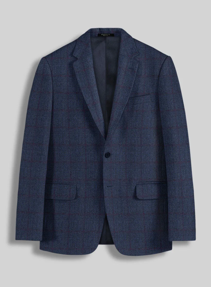 Sartori Franca Blue Check Soft Tweed Suit