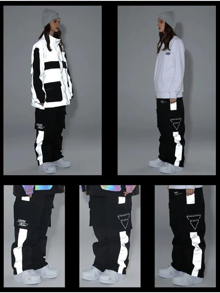 Searipe Reflective Cargo Snow Pants - Women's