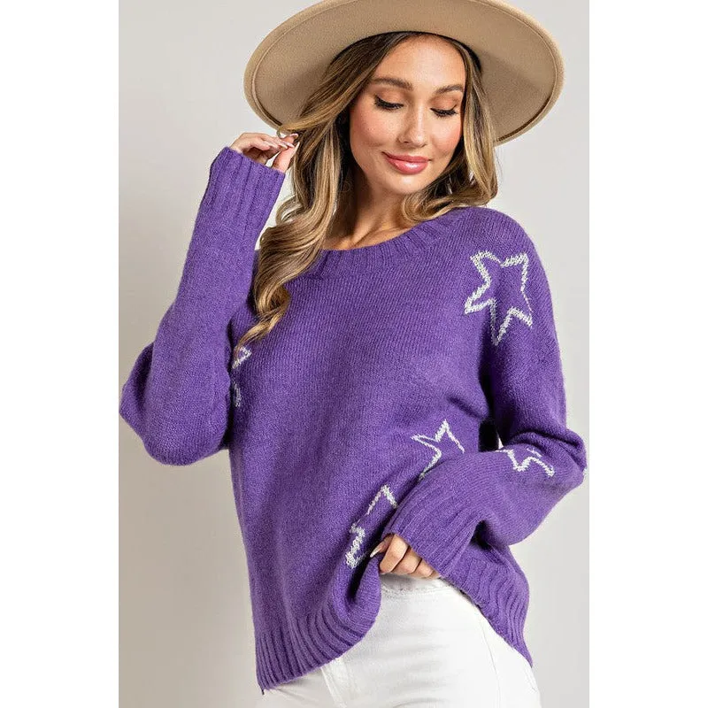 Star Pattern Sweater