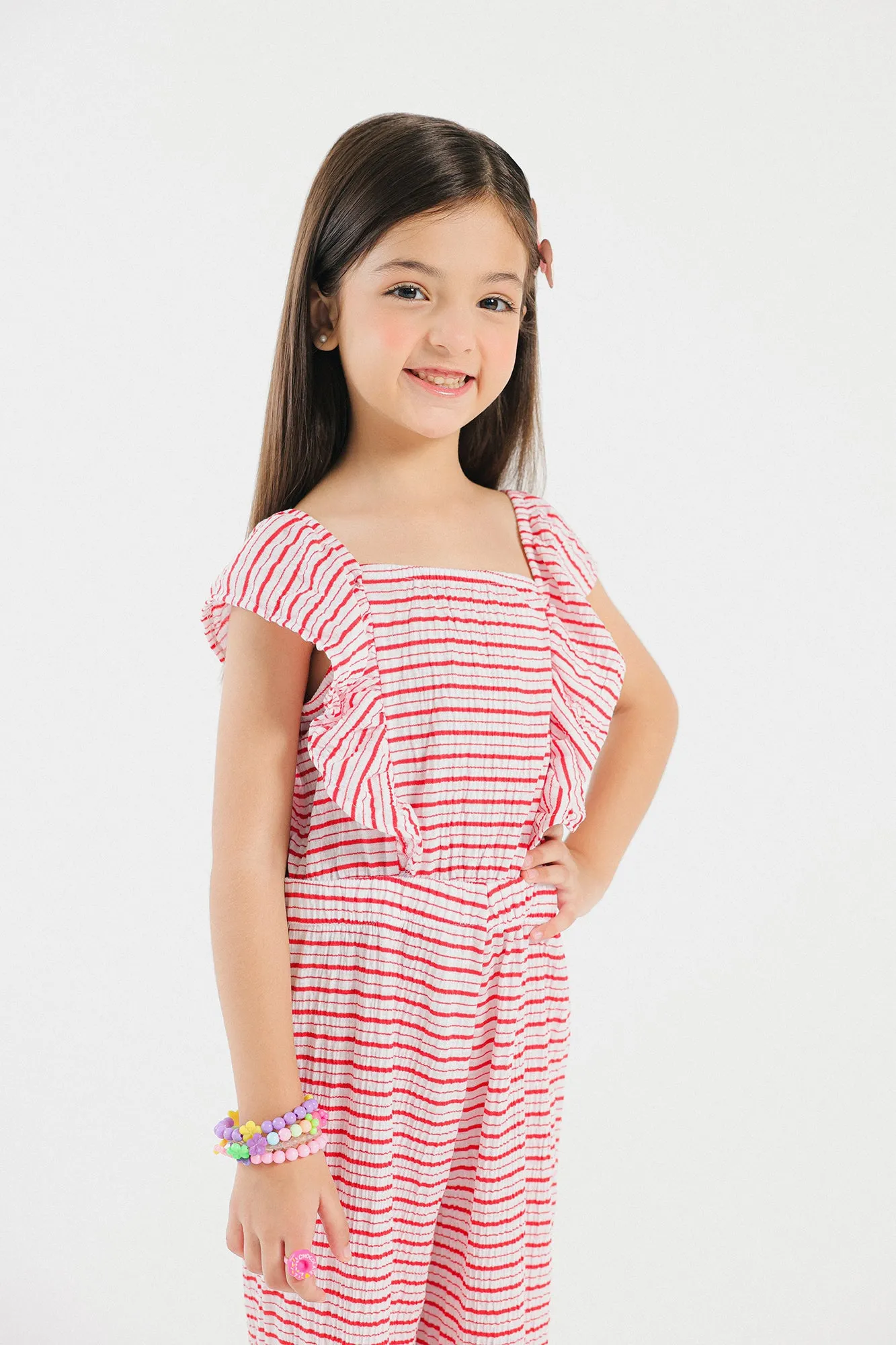 STRIPED JUMPSUIT (E0973/401/999)