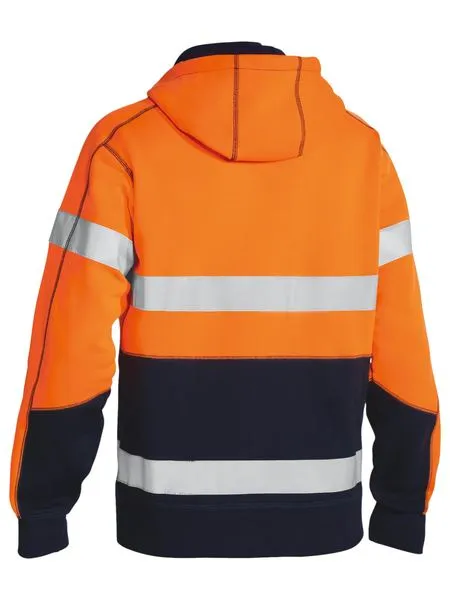 Taped Hi Vis Fleece Hoodie - BK6819T