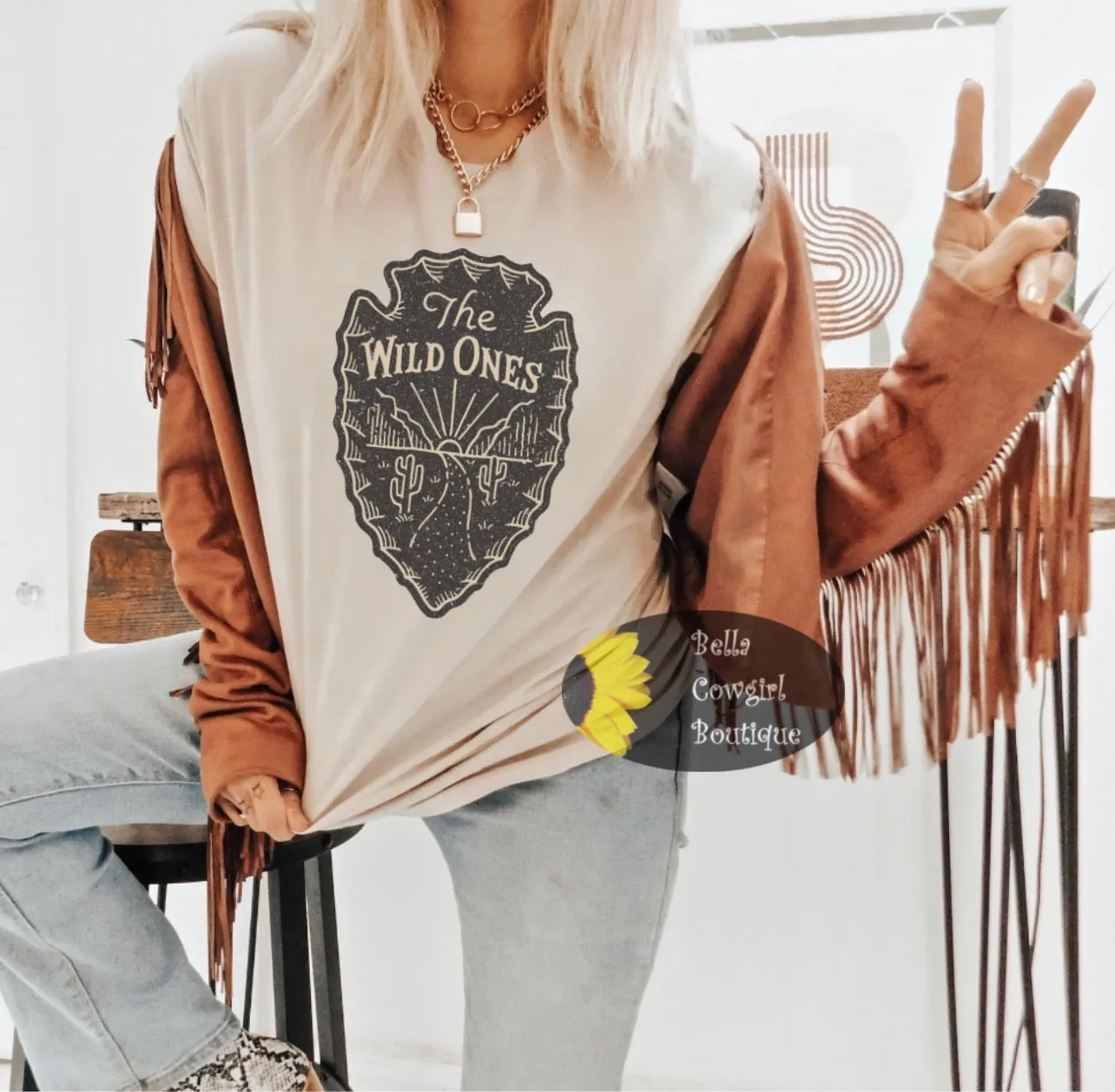 The Wild Ones Arrowhead Aztec T-Shirt