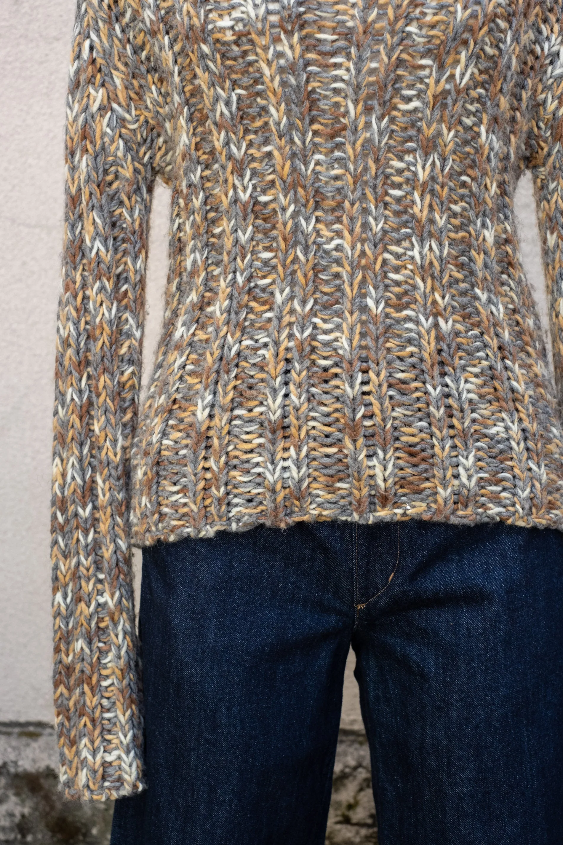 Vintage Valentino Chunky Knit Turtleneck