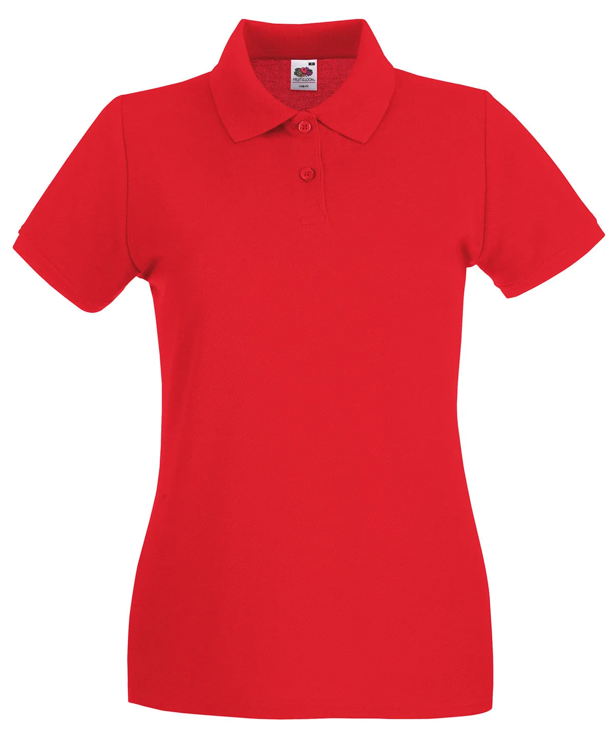 Womens premium polo | Red